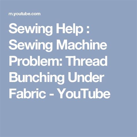 Image result for Sewing Machine Thread Stuck Under Cloth