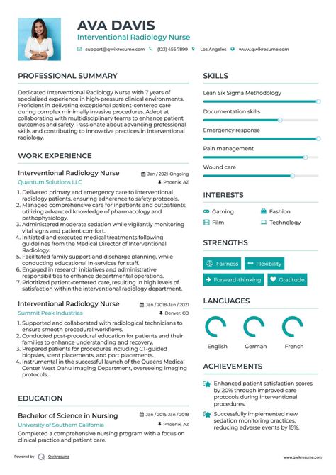 10+ Interventional Radiology Nurse Resume Samples & Templates for 2025