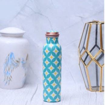 Sky Blue Digital Copper Water Bottle Manufacturer, Supplier from Noida