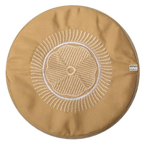 HIND ARABIAN Islamic Cap MAMAZ TOPI Muslim PARYER Cap Slat TOPI Golden ...
