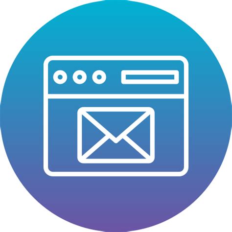 Email - Free communications icons