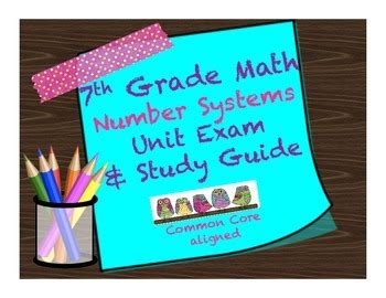 7th Grade Math Study Guide 的图像结果