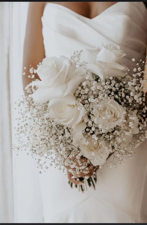 Bouquet | Babys breath bouquet wedding, Babys breath wedding, Bridal ...