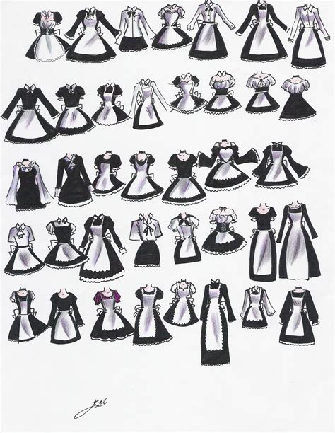 Maid-wear? by NeonGenesisEVARei on DeviantArt | Drawing clothes ...