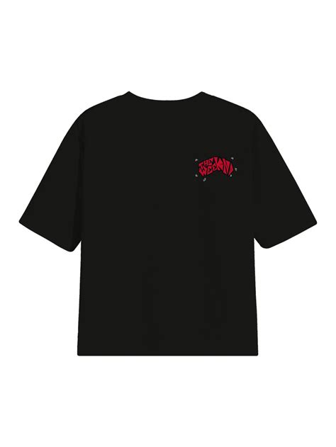 Burger Bae - The Weeknd Cartoon art Drop Sleaved Tee – ZAVE