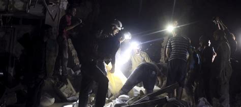 At least 27 killed as airstrikes hit hospital in Syria’s Aleppo city ...