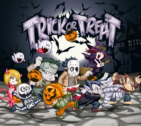 [100+] Trick Or Treat Wallpapers | Wallpapers.com