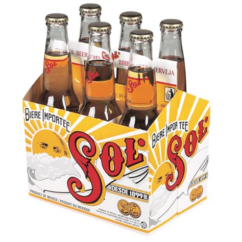 Buy Sol Beer Bottles 6 x 330 ml (bottles) | Sobeys Inc.
