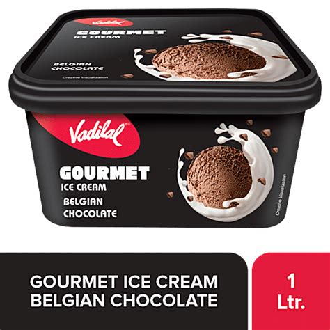 Buy Vadilal Gourmet Ice Cream - Belgian Chocolate, Rich & Creamy ...