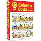 Colouring Books Collections by InIkao (12 Books) : Pack of 12 Copy ...