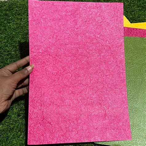 Glitter foam paper A4 sheet paper – KnowHowArtCraft