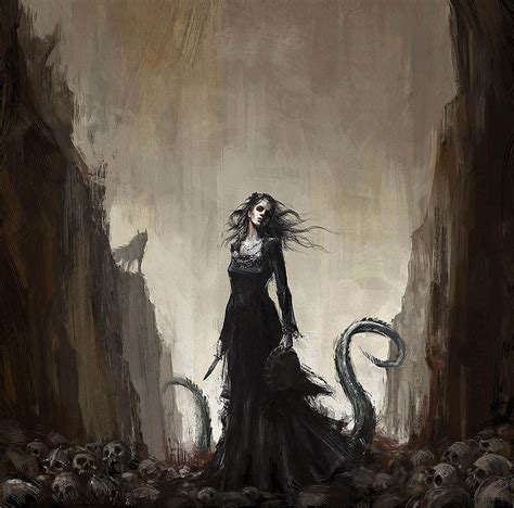 Hella, Hela, Halja Hel is the Norse Goddess of the dead and underworld ...