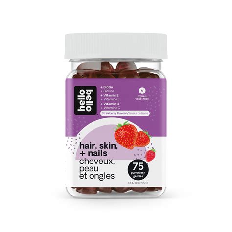 Buy Hello Bello Hair, Skin & Nails s I Vegan and nonGMO Natural ...