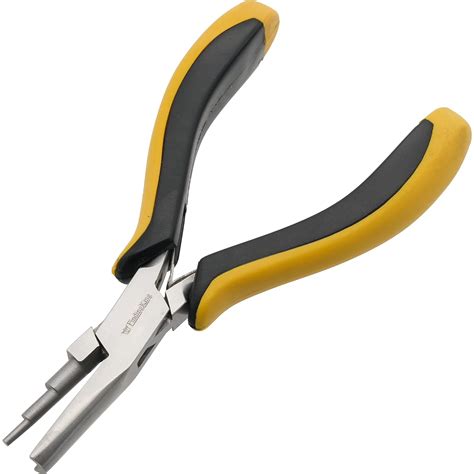 Concave And Round Nose 3-Step Wire Looping Pliers New : Amazon.in: Home ...