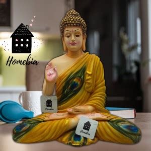 Parijata Big Buddha Samadhi SHowpiece Meditating Buddha Statue ...