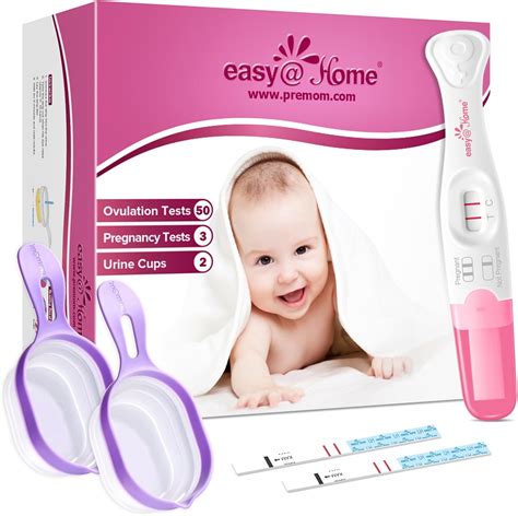 Amazon.com: Easy@Home Ovulation & Pregnancy Test Kit: 50 Ovulation Test ...