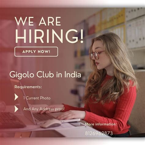 Part-Time Gigolo Jobs Opportunities — Indian Gigolo Club - Indian ...