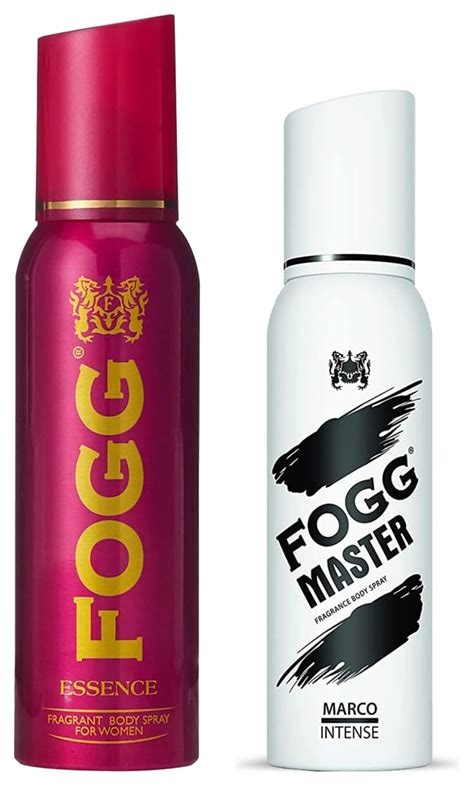 Buy Fogg Master Body Spray For Men, 120ml (Marco)&Fogg Essence Perfume ...