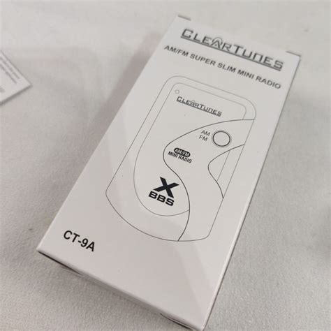 NEW - CLEAR TUNES CT-9A AM/FM MINI RADIO W/EARBUDS | Ubuy India