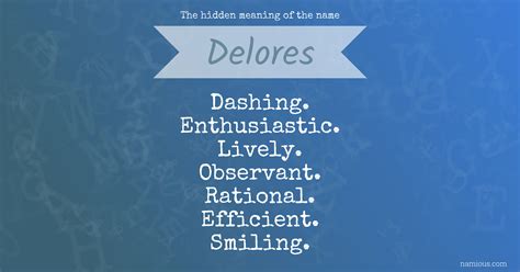 Delores Name