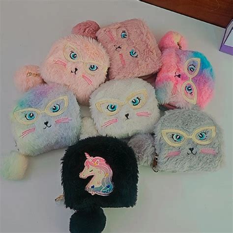 Dual Zip Fur Wallet