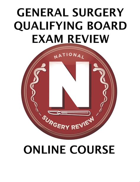 Qualifying Board Exam — National Surgery Review