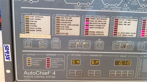 Kongsberg Norcontrol Ac4Ecr Autochief 4 Remote Control System Free Shi ...