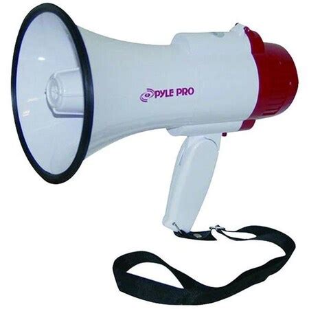 Pyle Pyle Pro Pmp35R Professional Megaphone/Bullhorn With Siren & Voice ...