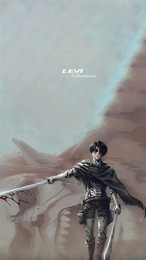 Best 12 Levi Ackerman ”Attack on Titan”, 4K Phone Wallpaper – Artofit