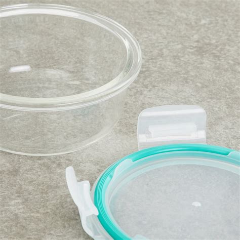 Buy Siattle Set of 6 Glass Containers - 400ml from Home Centre at just ...