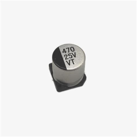 470uF 25V SMD Electrolytic Capacitor – QuartzComponents
