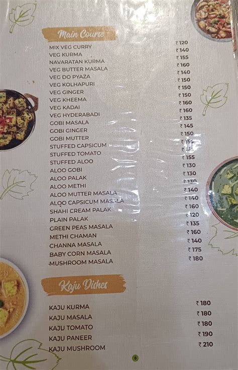 Menu at Suswaad Veg Restaurant, Kalaburagi
