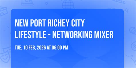 New Port Richey City Lifestyle - Networking Mixer, X-Golf Tampa ...