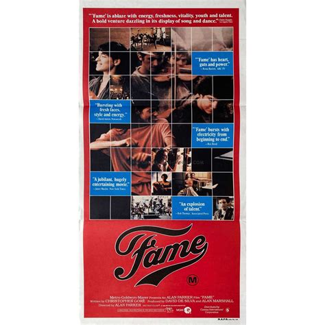 FAME Australian Movie Poster - 13x30 in. - 1982