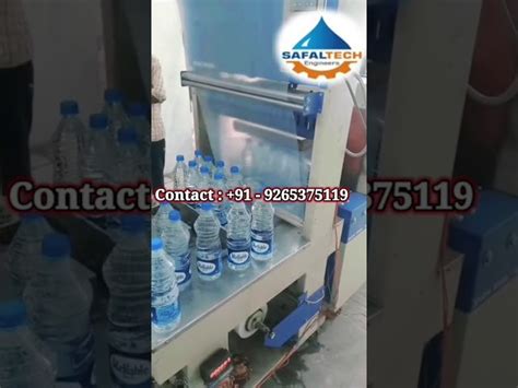 Bottle Packing Machine - 100 BPM Water Bottle Packing Machine ...