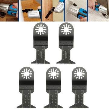 3NH® 5Pcs 45Mm Bi-Metal Multitool Saw Blades Kit For Fein Erbauer ...