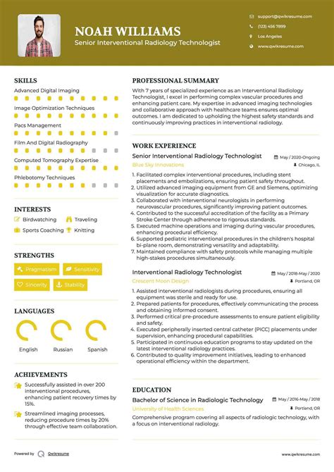 10+ Interventional Radiology Technologist Resume Samples & Templates ...