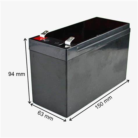 Plastic Battery Box For Lithium Battery Pack (150x94x63)mm - 6Ah/7.2Ah ...