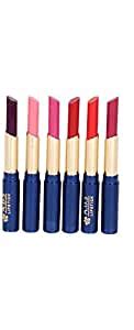 Buy ADS Matte Lipsticks, Multicolor (Set of 6) Online at Low Prices in ...