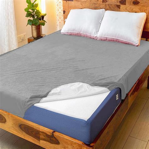 Buy GADDA CO Waterproof Soft Terry Cotton Elasic Fitted Mattress ...
