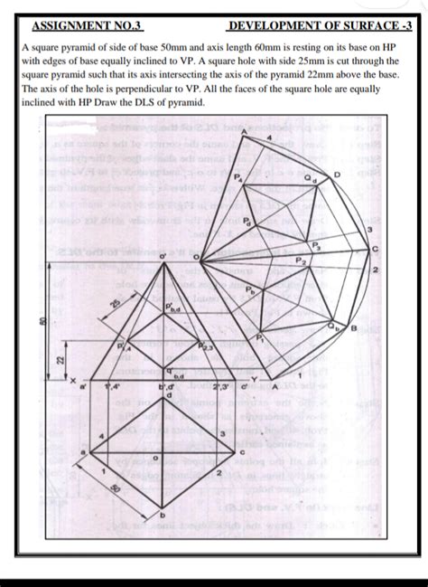 Image result for Development of Surfaces Engineering Drawing
