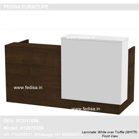 Wood Reception Desk Bar Reception Desk 4ft Reception Desk Reception ...