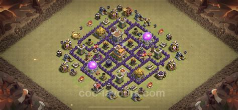 Best War Base TH7 with Link, Anti Everything, Hybrid - Town Hall Level ...