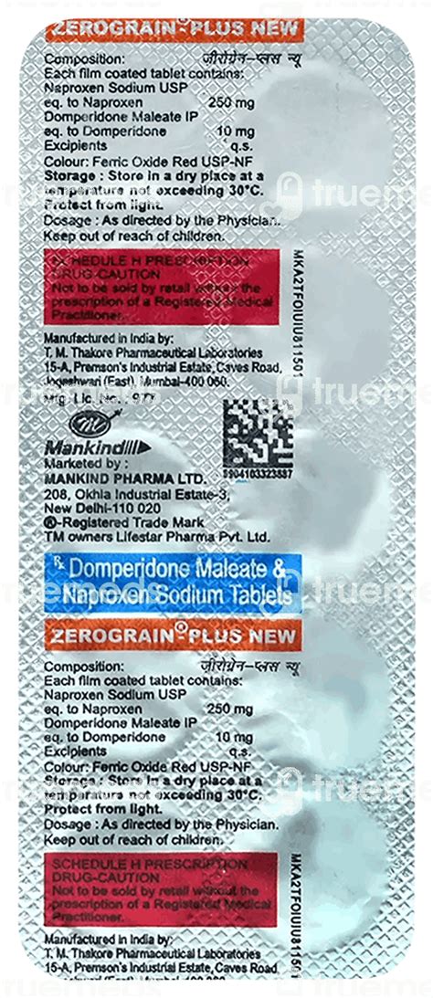 Zerograin Plus New Tablet 10 - Uses, Side Effects, Dosage, Price | Truemeds