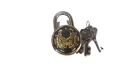 Prakash Hardware Hitler Stainless Steel 3 pin Key pad Lock Pack of (3 ...