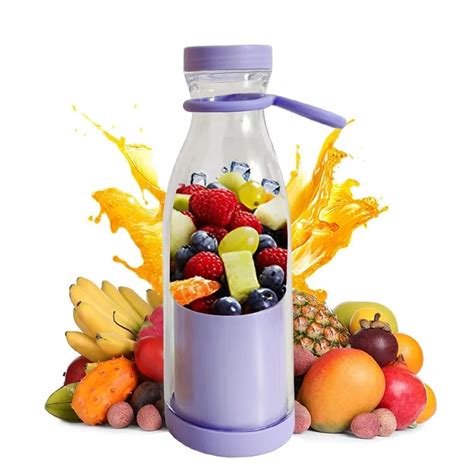 Buy Portable Blender, Mini Juicer Blender, Electric Juicer Bottle ...
