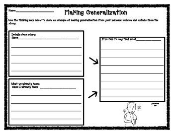 Image result for Making Generalization Short Paragraph