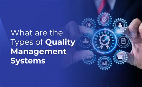 Image result for Types of Quality Management Systems