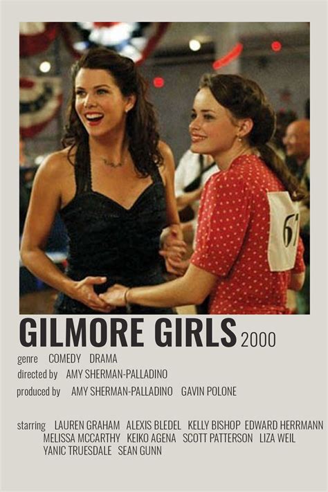 Gilmore girls poster by cari – Artofit