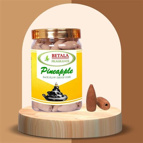 Betala Fragrance Pineapple Incense Backflow Dhoop Cone Shop Dhoop Online